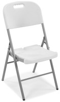 Krzesło cateringowe składane - białe