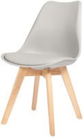 Krzesło do jadalni DSW DAW Eames BOLONIA - szare z poduszką