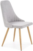 Uniwersalne krzesło tapicerowane K285 - jasny szary