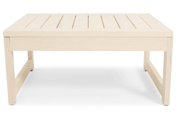 Drewniany narożnik ogrodowy XXL MALTA 6-osobowy +stoliki - biały/szary