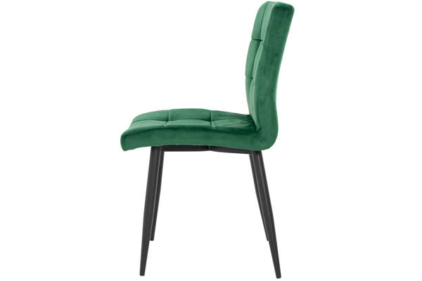 Stół PORTLAND (200/160x90) i 8 krzeseł DIANA - komplet mebli do salonu - szaro-zielony
