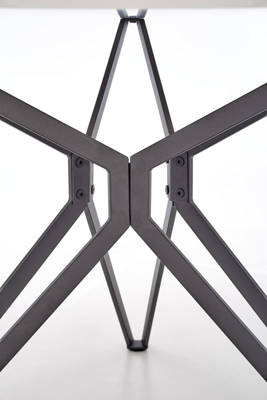 Stół okrągły 120 cm metalowe nogi PIXEL - biały (2p=1szt)